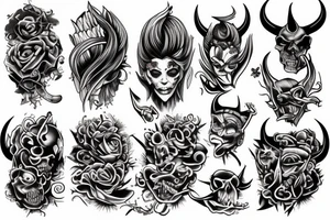Devilish tattoo tattoo idea