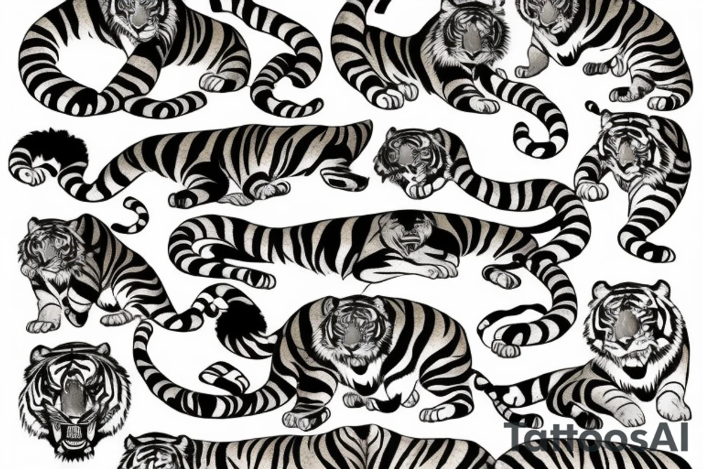 tiger tattoo idea