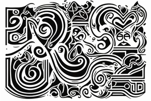 Strong family lineage based on respect, support and love. tattoo idea