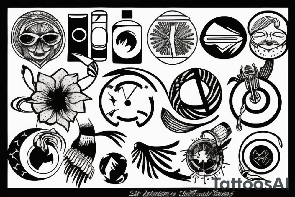 saturn tattoo idea