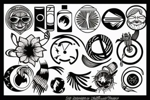 saturn tattoo idea