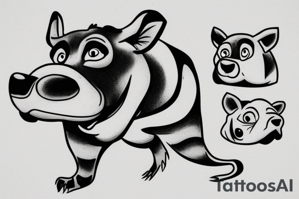 Timon and pumba tattoo idea