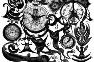timeless meaning tattoo idea