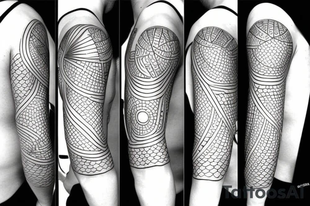sun behind clouds, oneline, outline tattoo idea