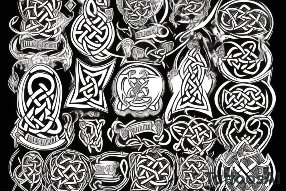 "Kelley" in an old Celtic style font tattoo idea