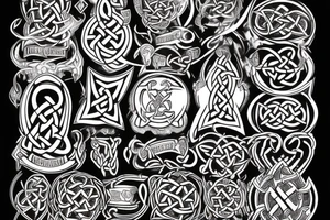 "Kelley" in an old Celtic style font tattoo idea