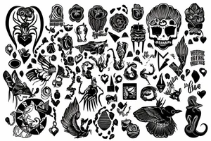 Kelley written vertically tattoo idea