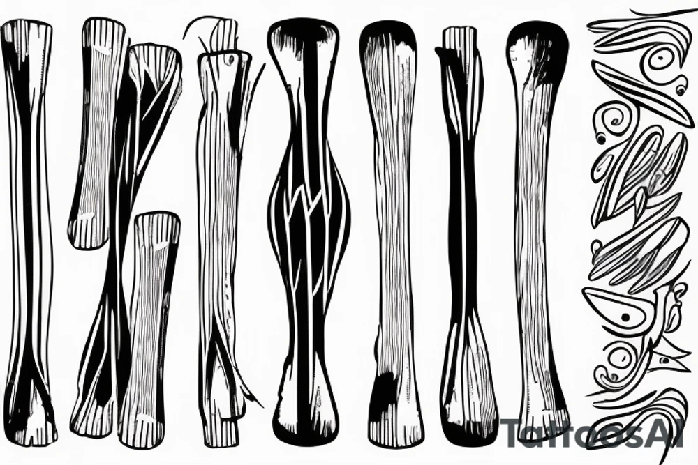 Drum sticks tattoo idea