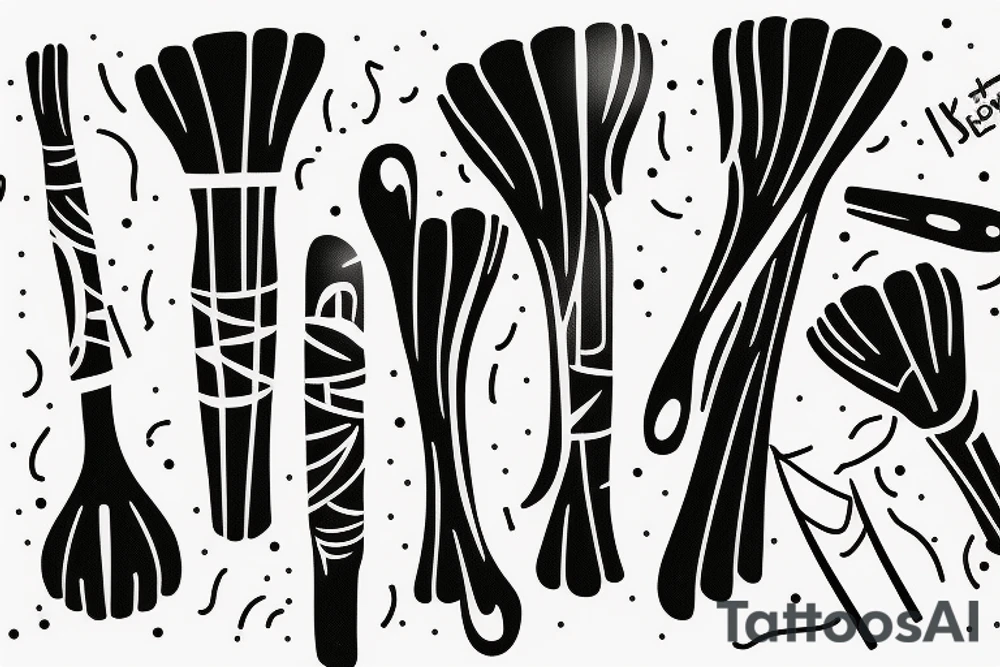 Drum sticks tattoo idea