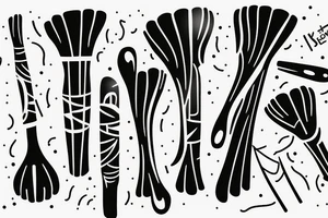 Drum sticks tattoo idea