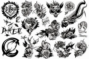 Danger tattoo idea