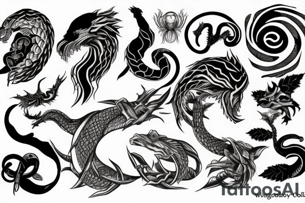 ouroboros tattoo idea