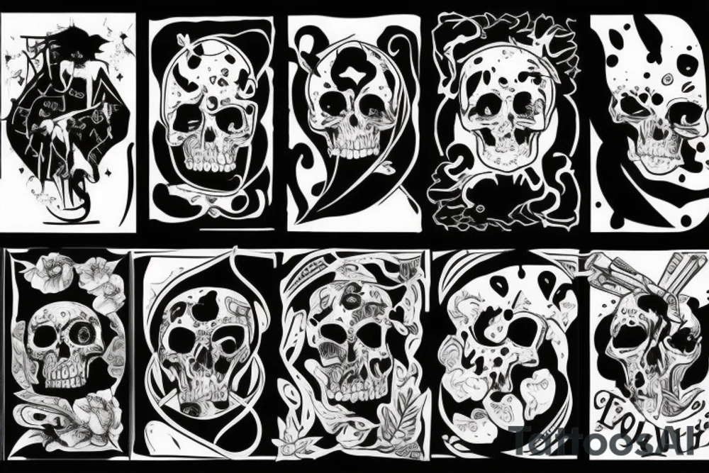 throw your thoughts out or they will end up killing you tattoo idea throw your thoughts out or they will end up killing you tattoo idea