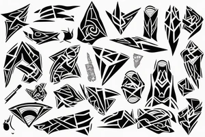 throw your thoughts out or they will end up killing you tattoo idea
