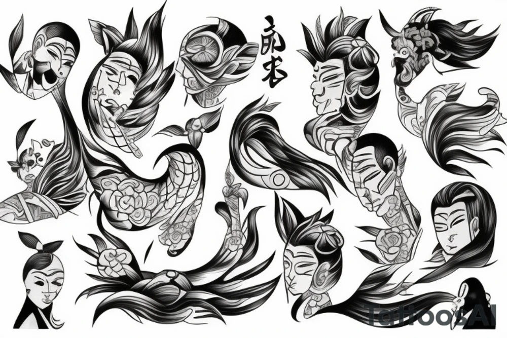 Skyline tattoo idea