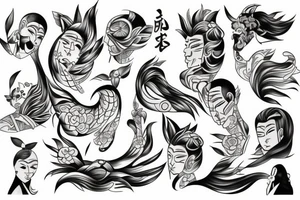 Skyline tattoo idea