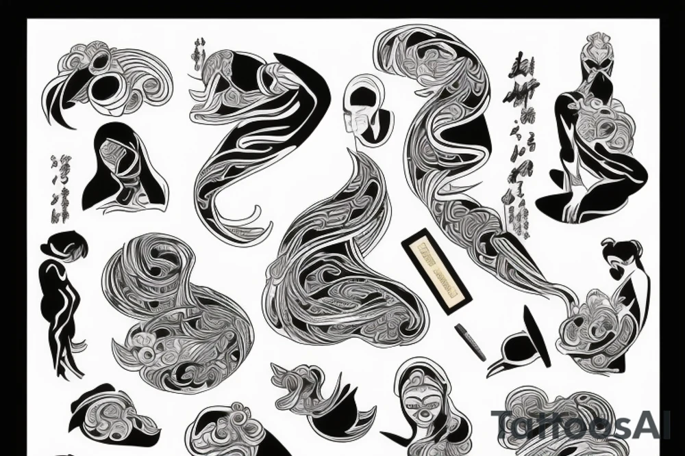 Skyline r34 tattoo idea