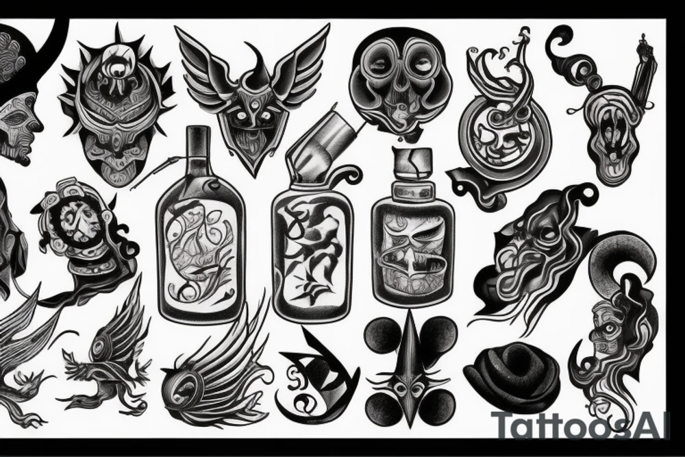sky god tattoo idea