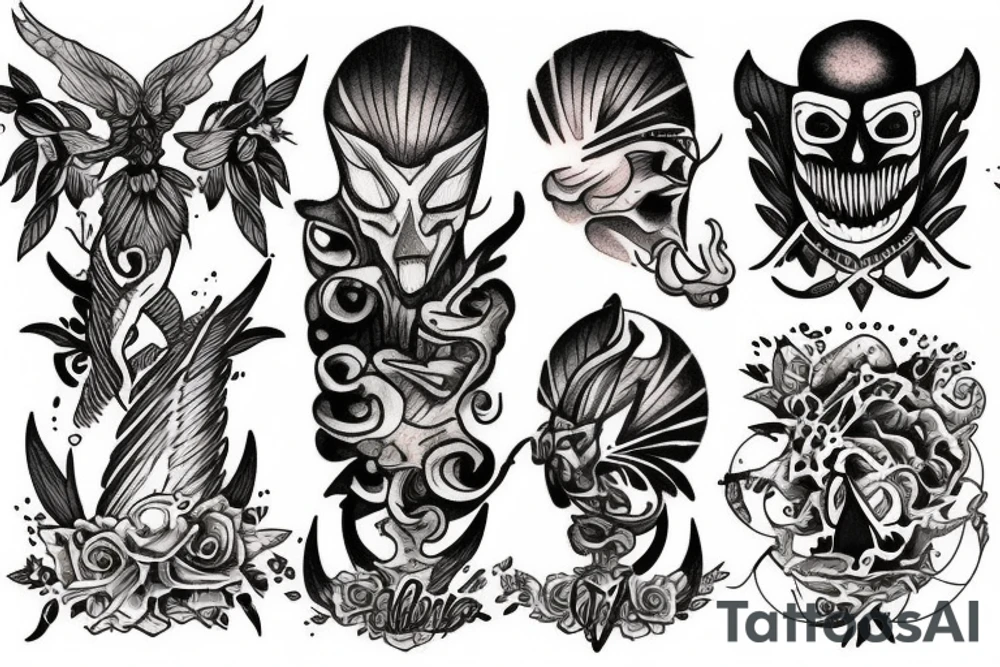 sky god tattoo idea