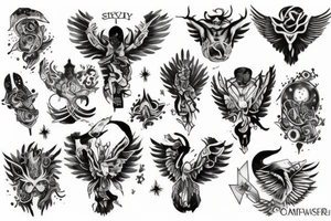 sky god tattoo idea