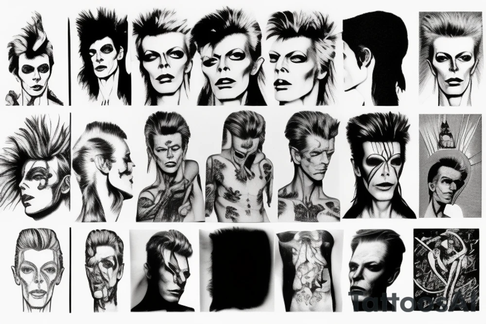 David Bowie tattoo idea