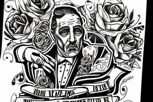 A quote from godfather tattoo idea