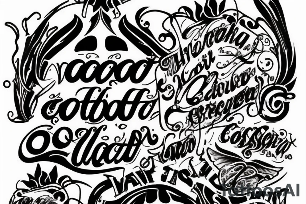 A quote from godfather tattoo idea