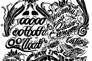 A quote from godfather tattoo idea