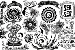 Que sera sera tattoo idea