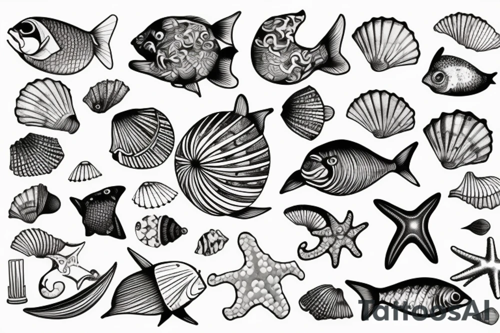 Had I told the sea
What I felt for you,
It would have left its shores,
Its shells,
Its fish,
And followed me. tattoo idea