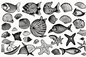 Had I told the sea
What I felt for you,
It would have left its shores,
Its shells,
Its fish,
And followed me. tattoo idea