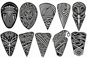 Shoulder and tricep fine line tattoo tattoo idea