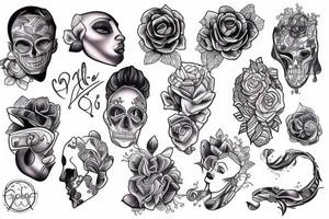 mirror tattoo idea