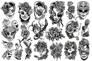 mirror tattoo idea