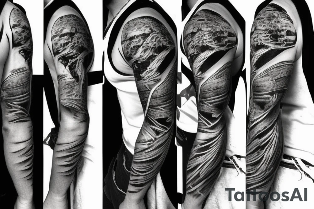 Survivor sleeve tattoo idea