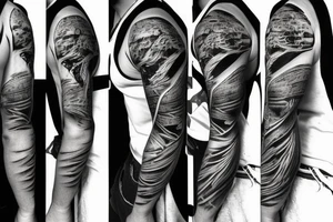 Survivor sleeve tattoo idea