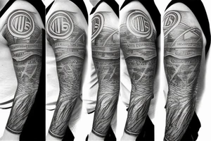 Survivor sleeve tattoo idea