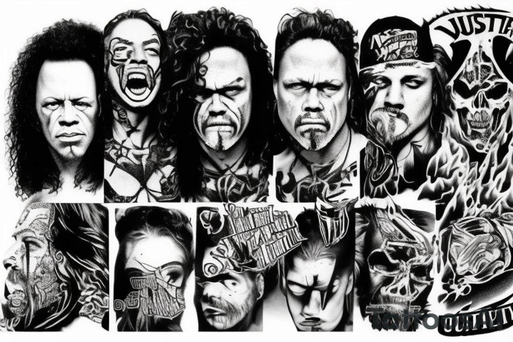 justice for all metallica tattoo idea