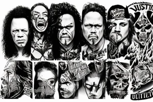 justice for all metallica tattoo idea