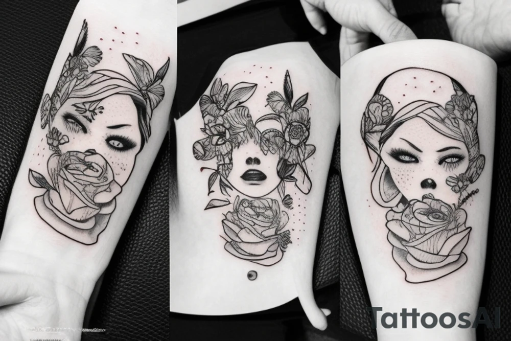 tatuaje con el nombre zoe solo tattoo idea