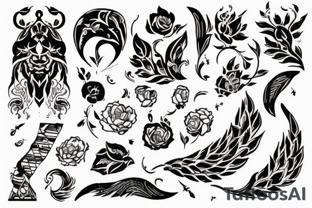 сова с большими глазами сидящая на ветке tattoo idea
