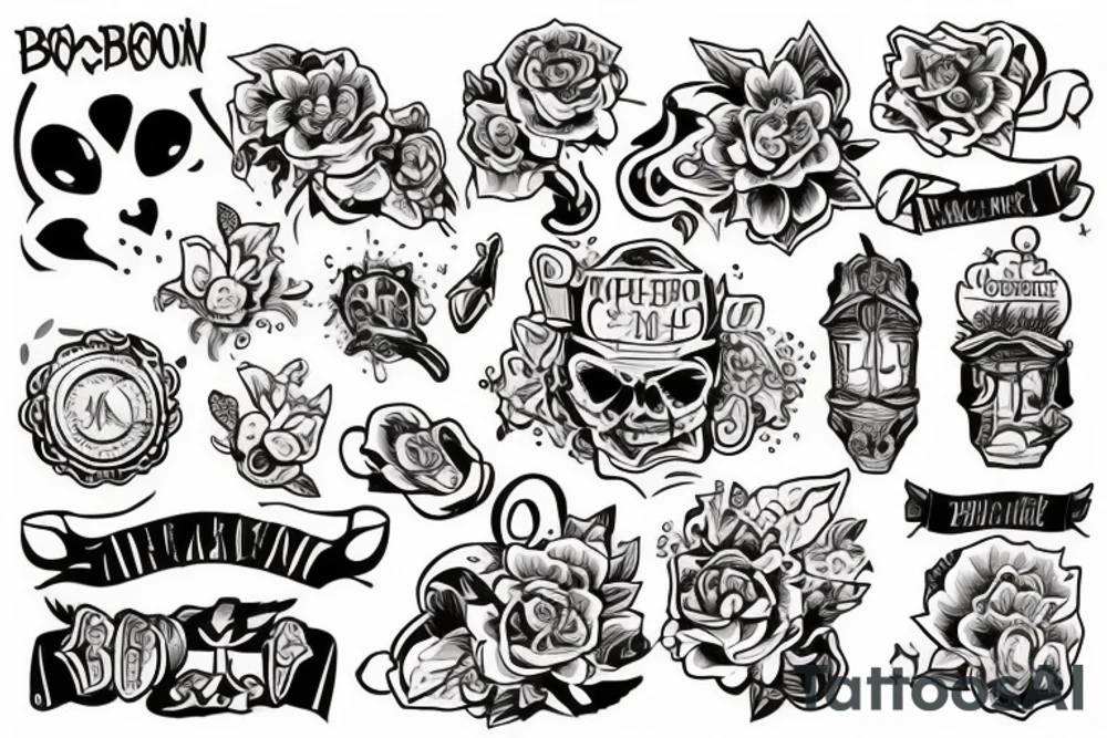 сова с большими глазами tattoo idea