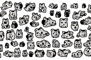 GUMMY BEAR tattoo idea