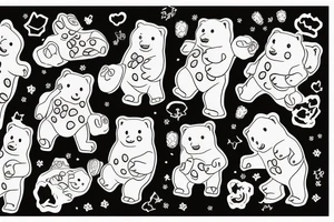 GUMMY BEAR tattoo idea