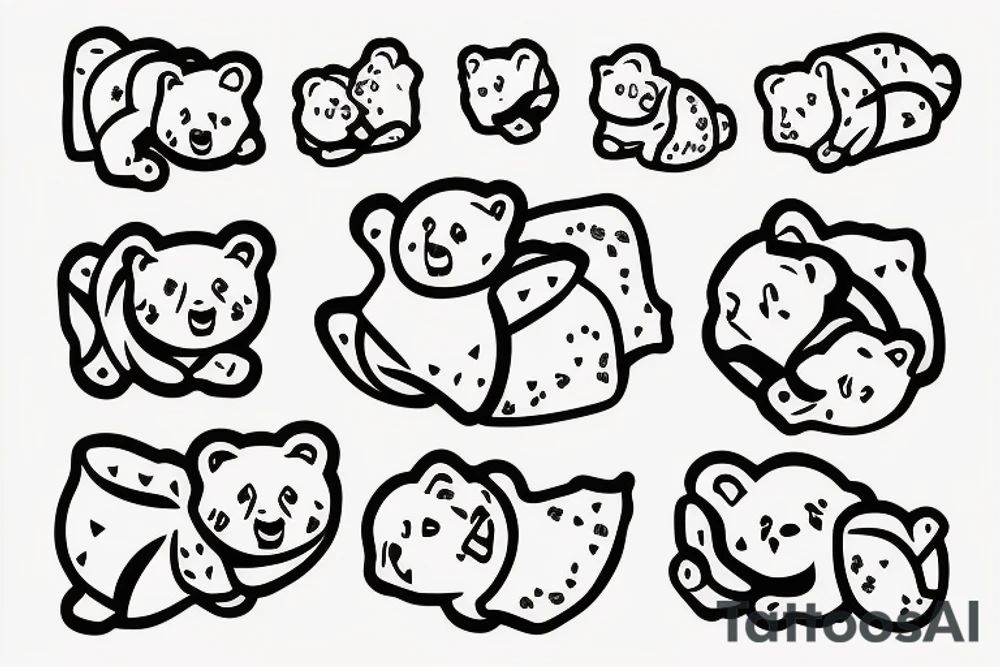 GUMMY BEAR tattoo idea
