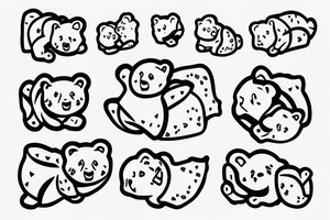 GUMMY BEAR tattoo idea