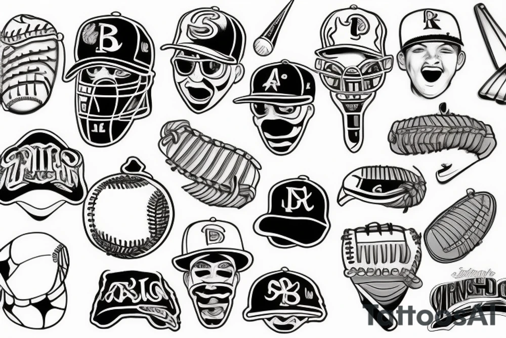 A baseball and 13 tattoo idea
