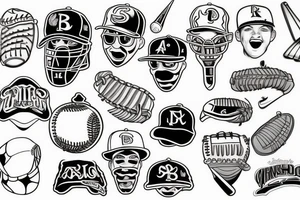 A baseball and 13 tattoo idea
