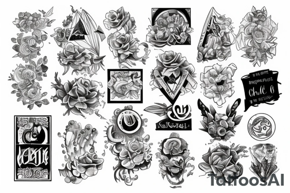 Number 13 tattoo idea