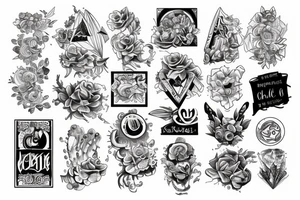 Number 13 tattoo idea